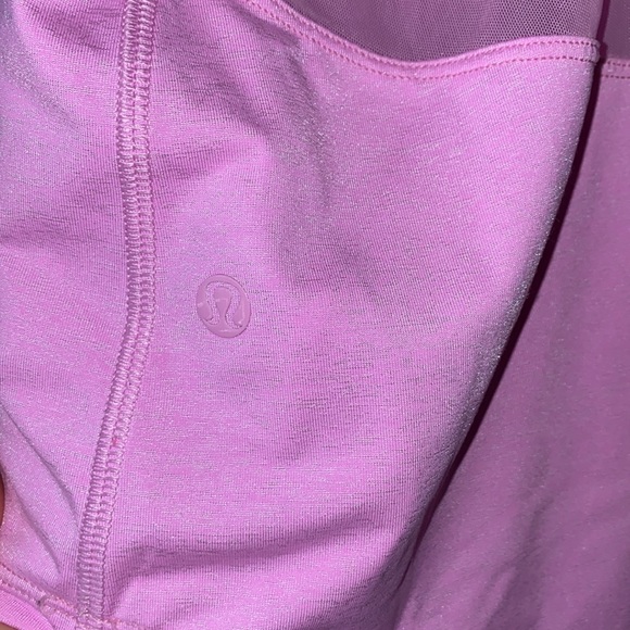 Lululemon pink mesh tank - Picture 4 of 4